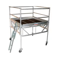 Plateforme large surface