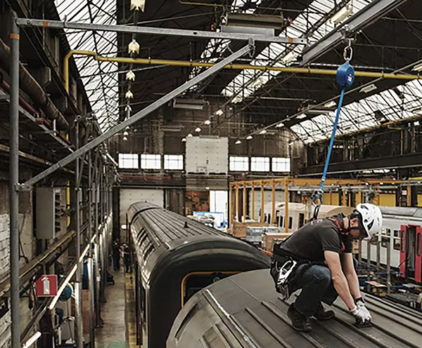 Rail antichute